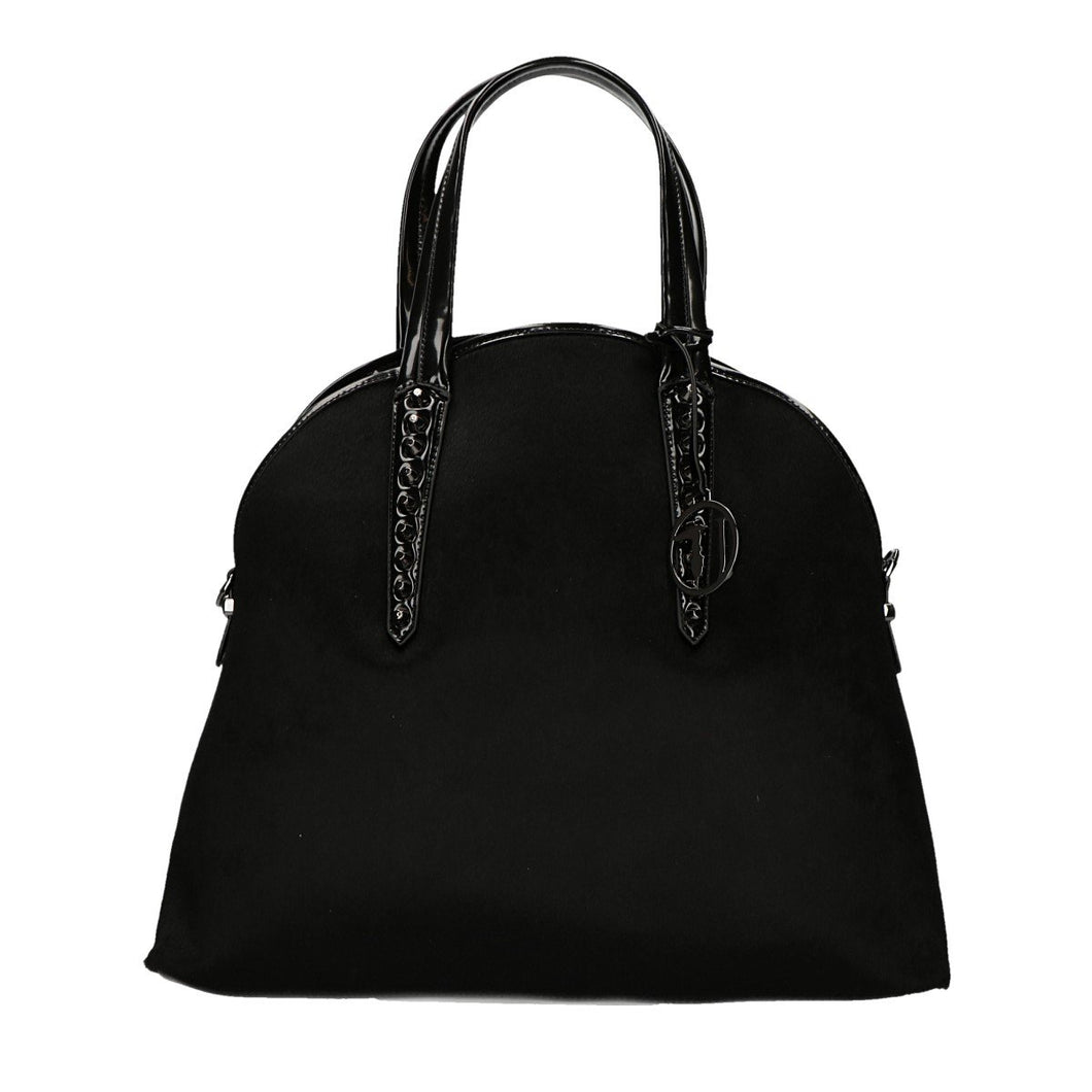 Trussardi Jeans Aspen handbag with pochette black
