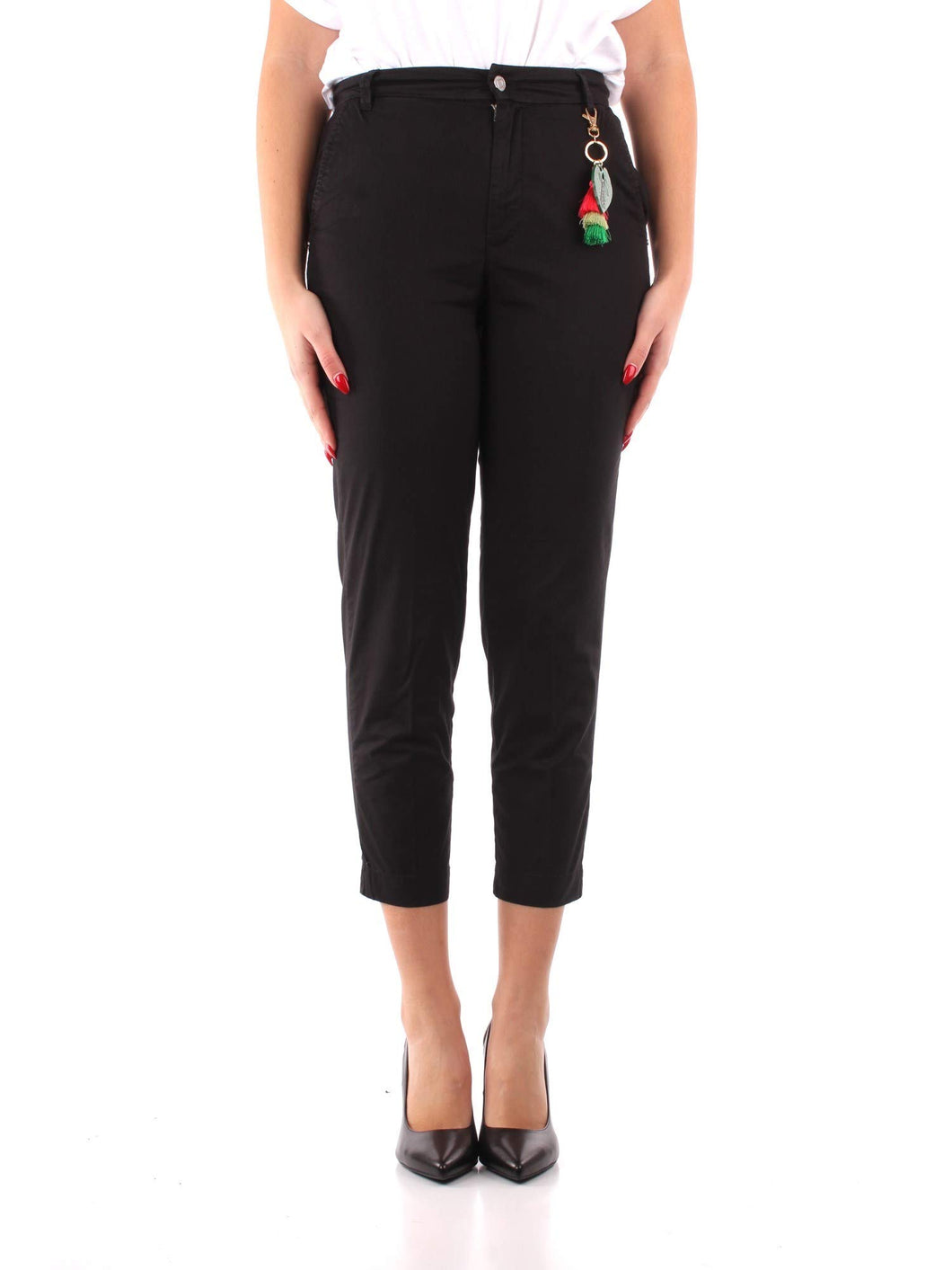 Guess W02B12 Pantaloni Donna Nero M