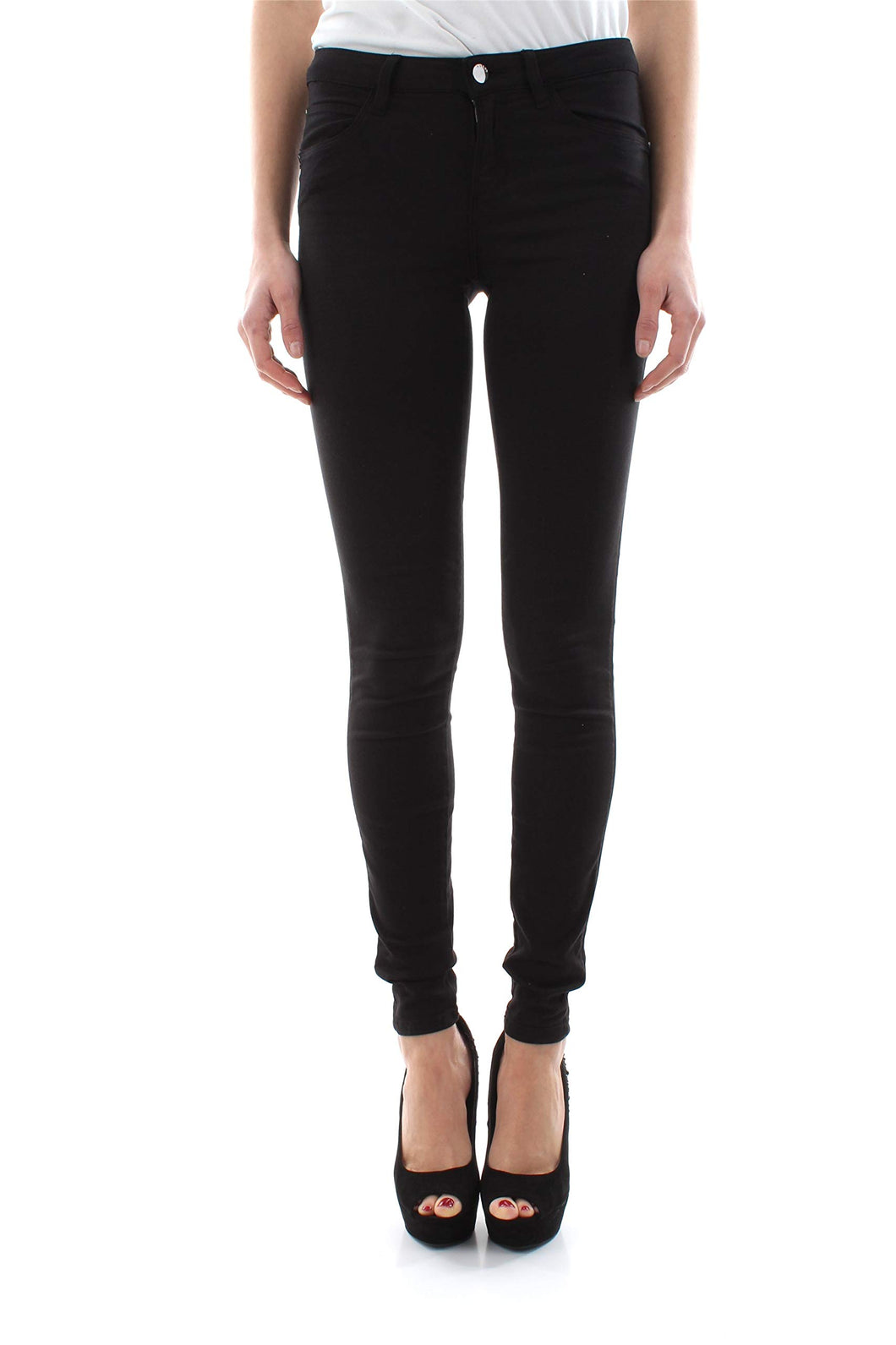 Guess Pantaloni Donna Curve X W01AJ2 W77RA Nero