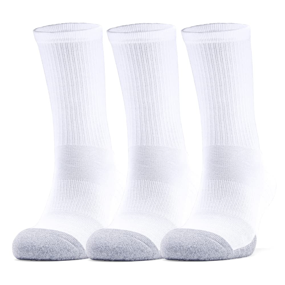 Under Armour Ua Heatgear Crew Calzini Uomo (Pacco da 3)