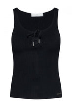 Carica l&#39;immagine nel visualizzatore di Gallery, Guess Top A Costine con Allacciatura W1GR71Z2U0-JBLK Black Nero M

