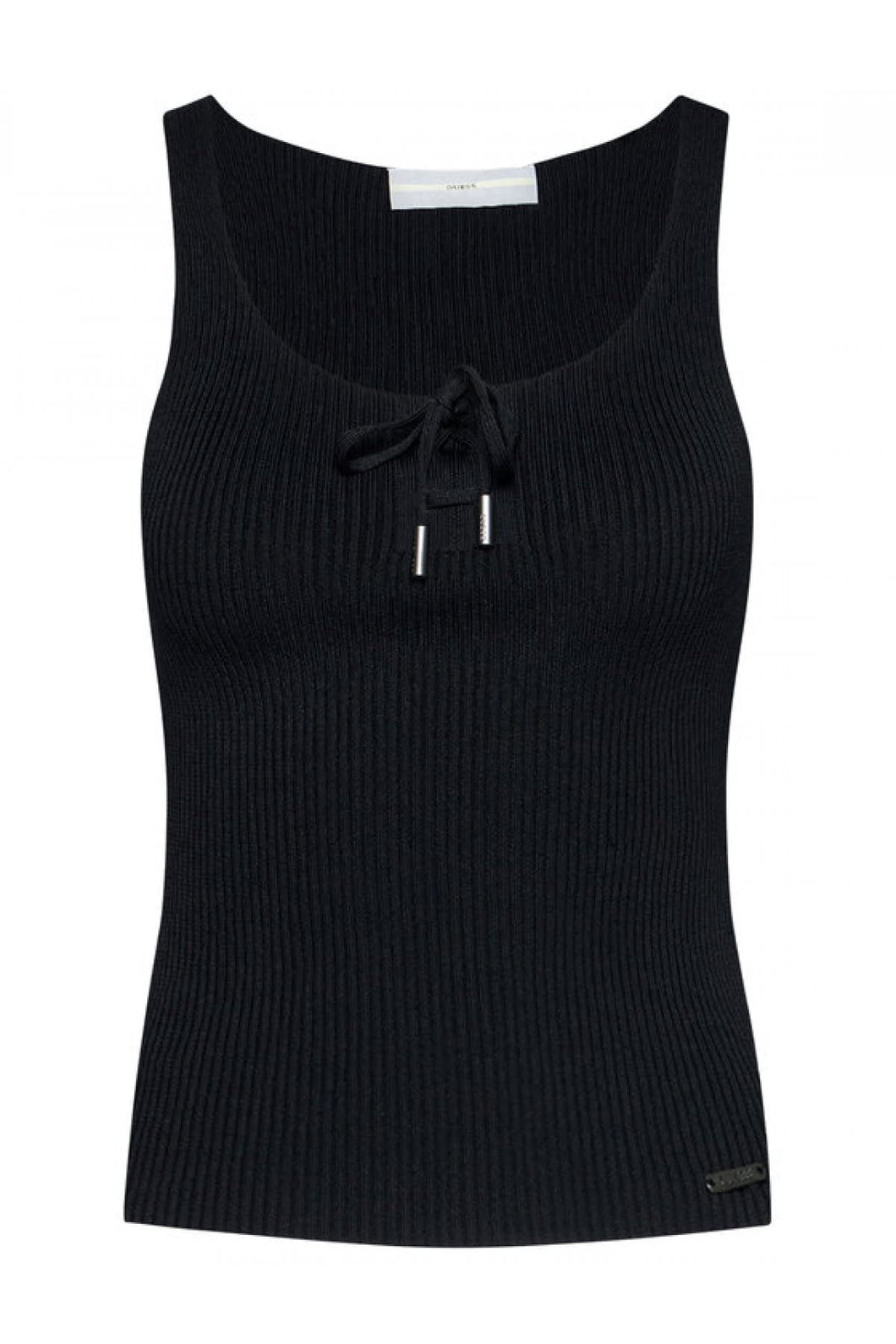 Guess Top A Costine con Allacciatura W1GR71Z2U0-JBLK Black Nero M