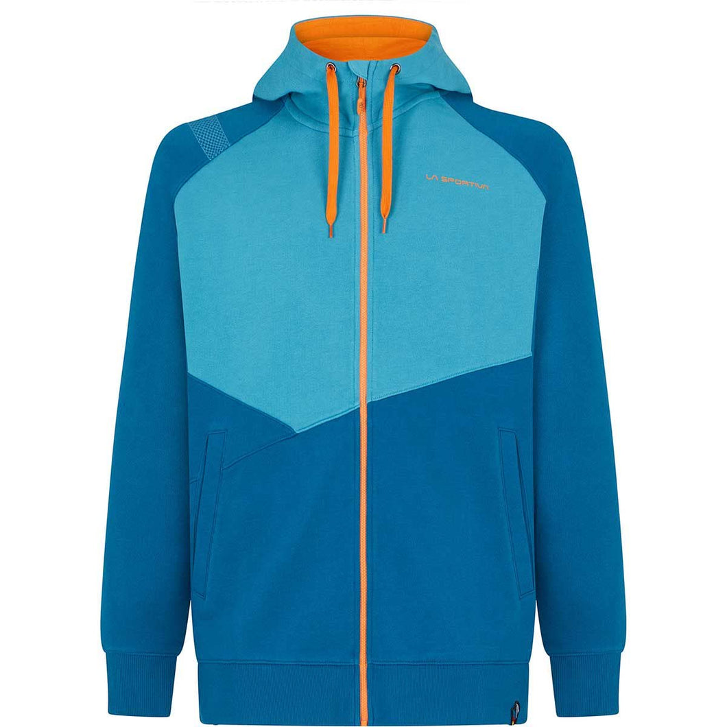 LA SPORTIVA Bambino Hoody M Space Blue/Topaz Felpa con Cappuccio Uomo