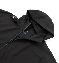 Carica l&#39;immagine nel visualizzatore di Gallery, MA.Strum Soft Shell Hooded Jacket Giacca Antivento Uomo Nera - Black
