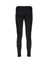 Carica l&#39;immagine nel visualizzatore di Gallery, Desigual 18SWPW14 2000 Pant_Dora Pantalone Aderente con Inserti e Grafica Nero
