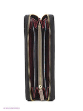 Carica l&#39;immagine nel visualizzatore di Gallery, Trussardi Jeans portafoglio donna marrone marmorizzato 75P651
