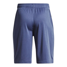Carica l&#39;immagine nel visualizzatore di Gallery, Under Armour Boys&#39; Prototype 2.0 Wordmark Shorts , Utility Blue (496)/Pitch Gray , Youth X-Small
