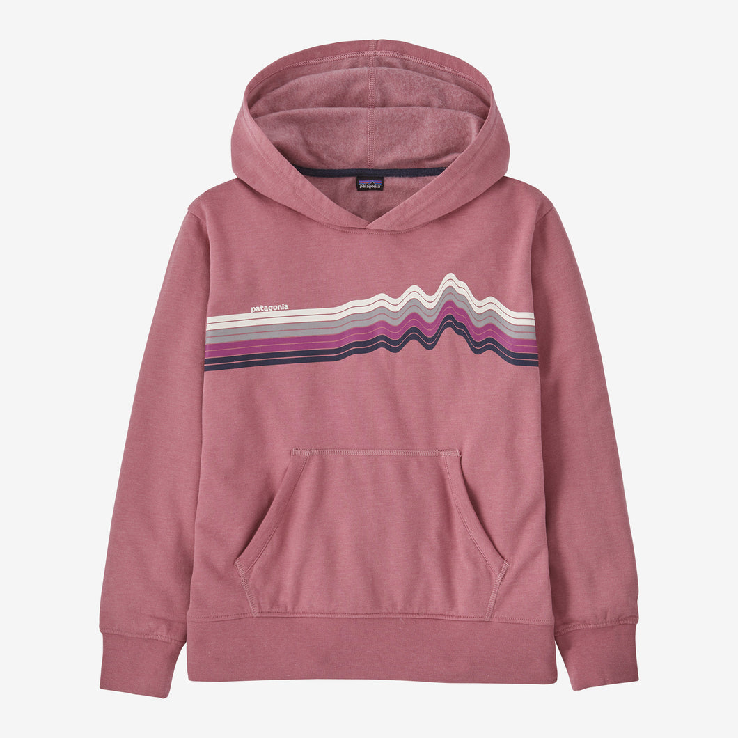 Patagonia Kids' Lightweight Graphic Hoody Sweatshirt Felpa da bambina Light Star Pink