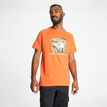 Carica l&#39;immagine nel visualizzatore di Gallery, The North Face Raglan Redbox Tee Orange T-shirt Uomo Burnt Ochre
