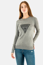 Carica l&#39;immagine nel visualizzatore di Gallery, Guess Maglia Donna Paulette RN LS Sweater XL Grigio

