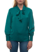 Carica l&#39;immagine nel visualizzatore di Gallery, Guess INDOVINA Camicia Blusa Hasna vestibilità Regolare (Verde
