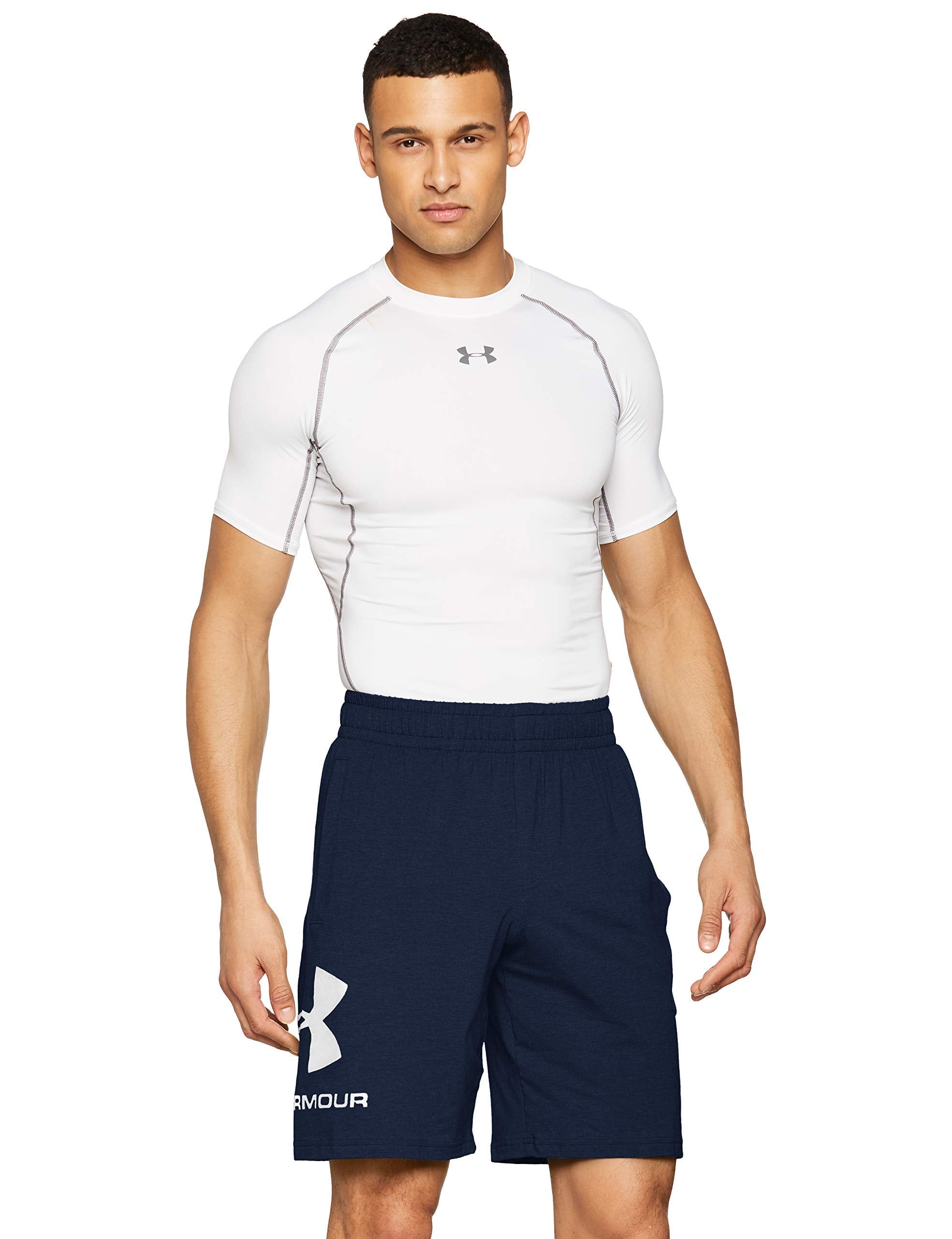 Pantaloncini under cheap armour cotone