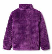 Carica l&#39;immagine nel visualizzatore di Gallery, Columbia Fire Side II Sherpa Half Zip Felpa In Pile Sherpa per Bambina
