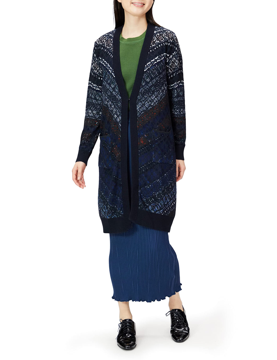 Desigual Pullover Donna Modello VILNA Marino L