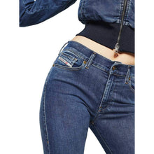 Carica l&#39;immagine nel visualizzatore di Gallery, DIESEL D-Roisin Jeans Femmes Blu / 085ab - IT 46 (US 32/32) - Jeans Slim
