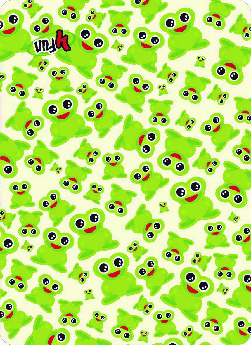 4 Fun Sport Rana Standard Sciarpa, Unisex, Frog