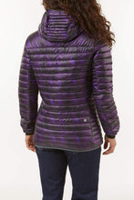 Carica l&#39;immagine nel visualizzatore di Gallery, E9 Enove W Rock Down Jacket Giacca in Piuma Piumino Donna Camouflage Fucsia
