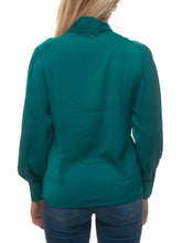 Carica l&#39;immagine nel visualizzatore di Gallery, Guess INDOVINA Camicia Blusa Hasna vestibilità Regolare (Verde
