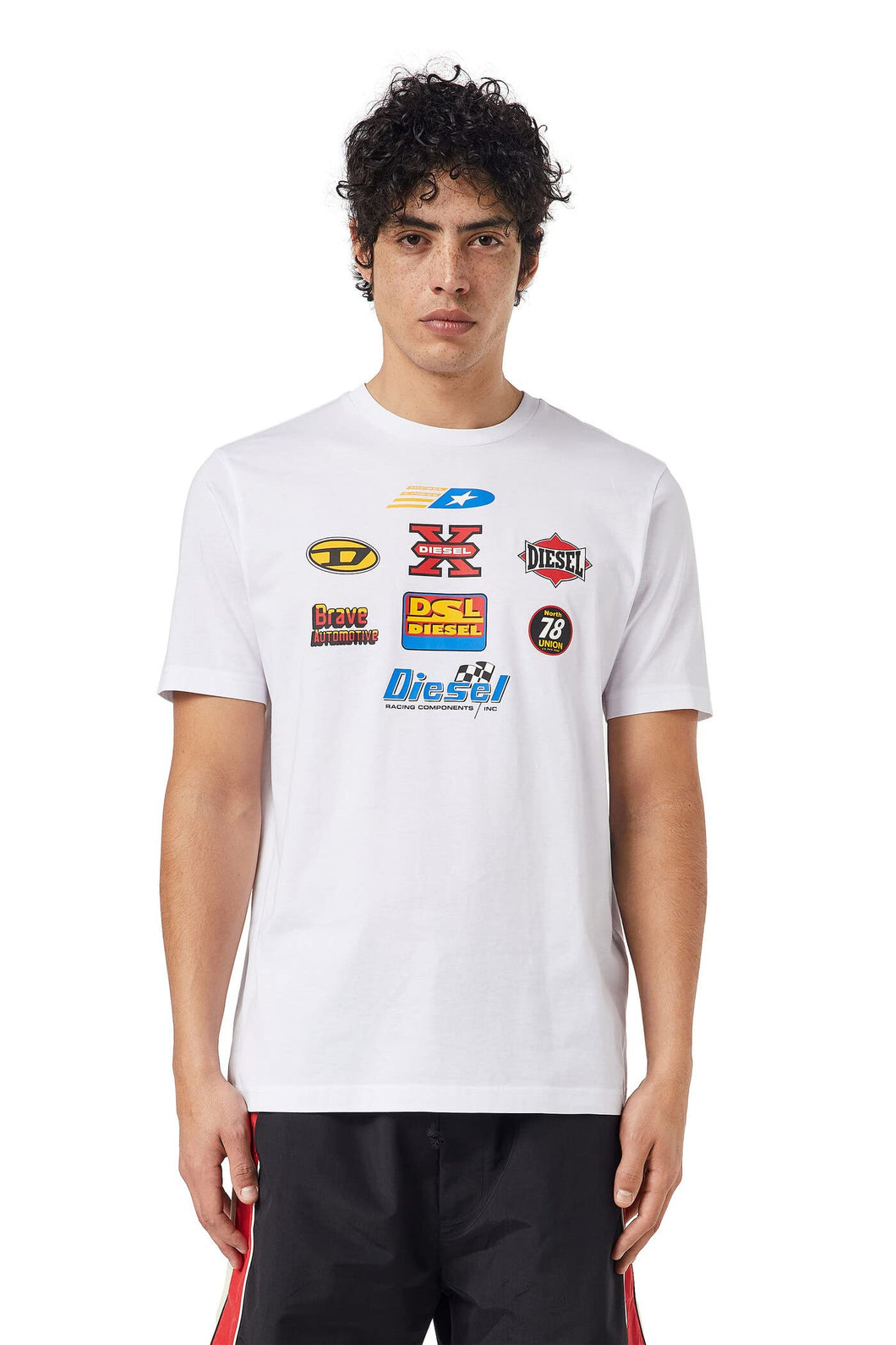 Diesel t-Shirt Uomo Bianco T-Just-K1 - L