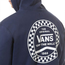 Carica l&#39;immagine nel visualizzatore di Gallery, Vans Felpa Uomo Zip e Cappuccio Side Stripe Blu (S)
