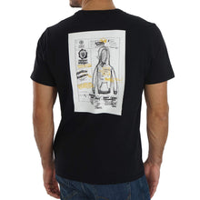 Carica l&#39;immagine nel visualizzatore di Gallery, Franklyn marshall - T-Shirt da Uomo Nero in TSMF260ANW18
