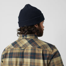 Carica l&#39;immagine nel visualizzatore di Gallery, Fjällräven Singi Heavy Flannel Shirt M Maglietta a Maniche Lunghe, Autumn Leaf-Dark Navy, M Uomo
