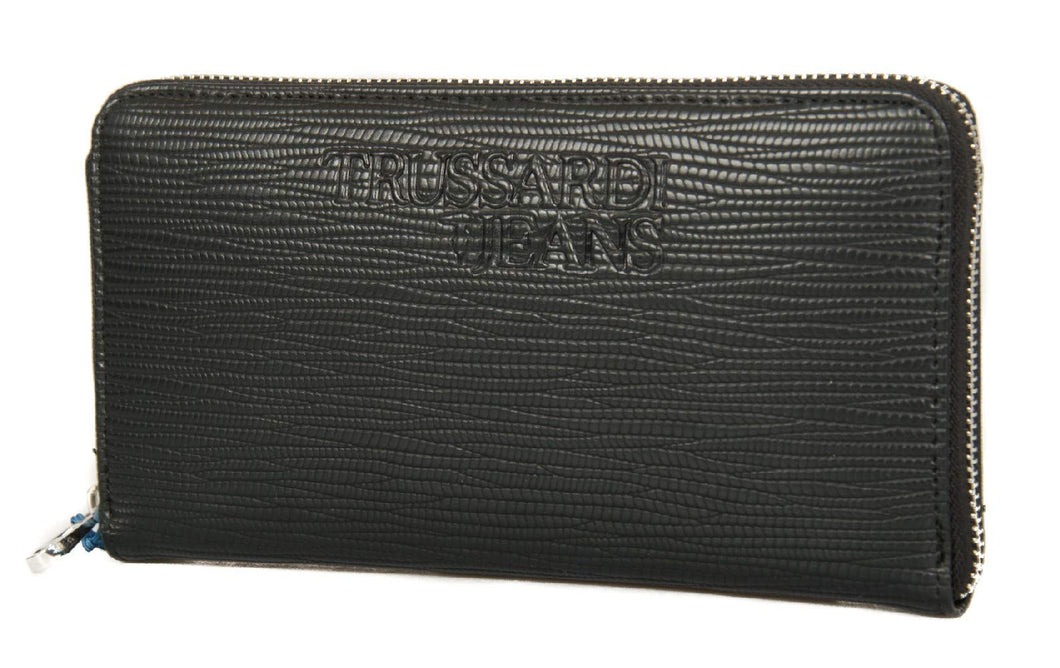Trussardi Jeans Portafoglio donna articolo 75W00180 T-TOTE ZIP 3PKT LG SAFFIANO WALLET - cm.20,5x11x2,5