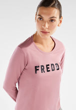 Carica l&#39;immagine nel visualizzatore di Gallery, FREDDY - T-Shirt Comfort Manica Lunga E Grafica Paillettes
