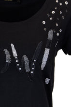 Carica l&#39;immagine nel visualizzatore di Gallery, Desigual T-Shirt Donna TS Faye 18SWTKAQ XS Nero
