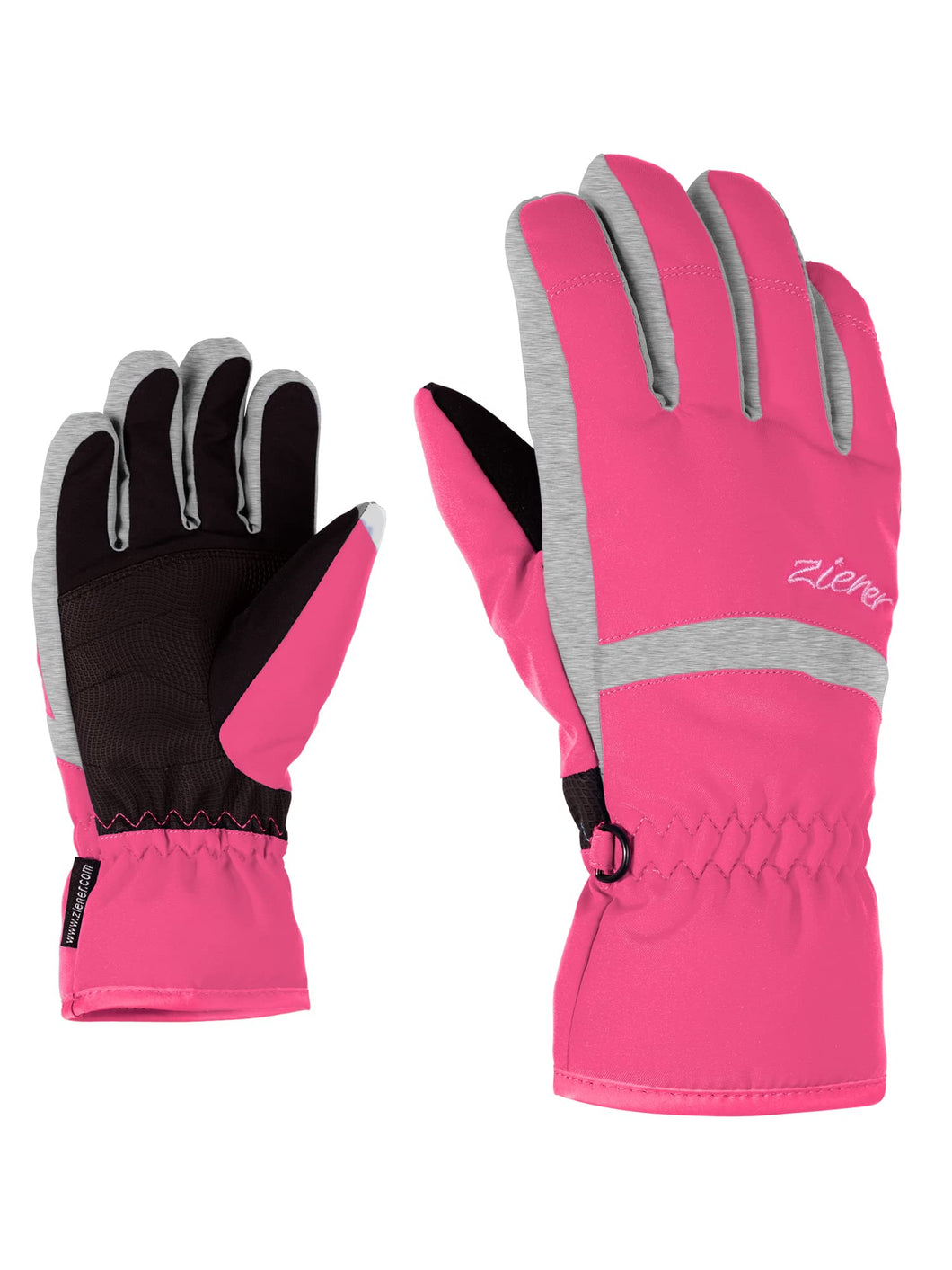 Ziener Lejano As(r) Glove Junior, Guanti da Sci/Sport Invernali, Impermeabili, Traspiranti Unisex Bambini