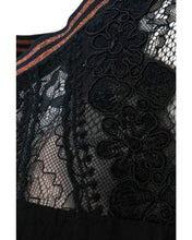 Carica l&#39;immagine nel visualizzatore di Gallery, Desigual Vestito Nero - Vest ARAL - 18WWVW37
