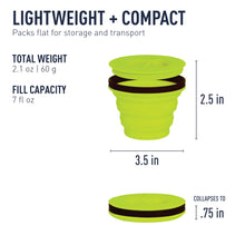 Carica l&#39;immagine nel visualizzatore di Gallery, Sea to Summit x-Seal Go Pieghevole recipiente per Campeggio Ciotola con Coperchio ermetico
