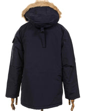 Carica l&#39;immagine nel visualizzatore di Gallery, CARHARTT WIP Anchorage Parka Giacca Uomo I027126 Dark Navy/Black (S)
