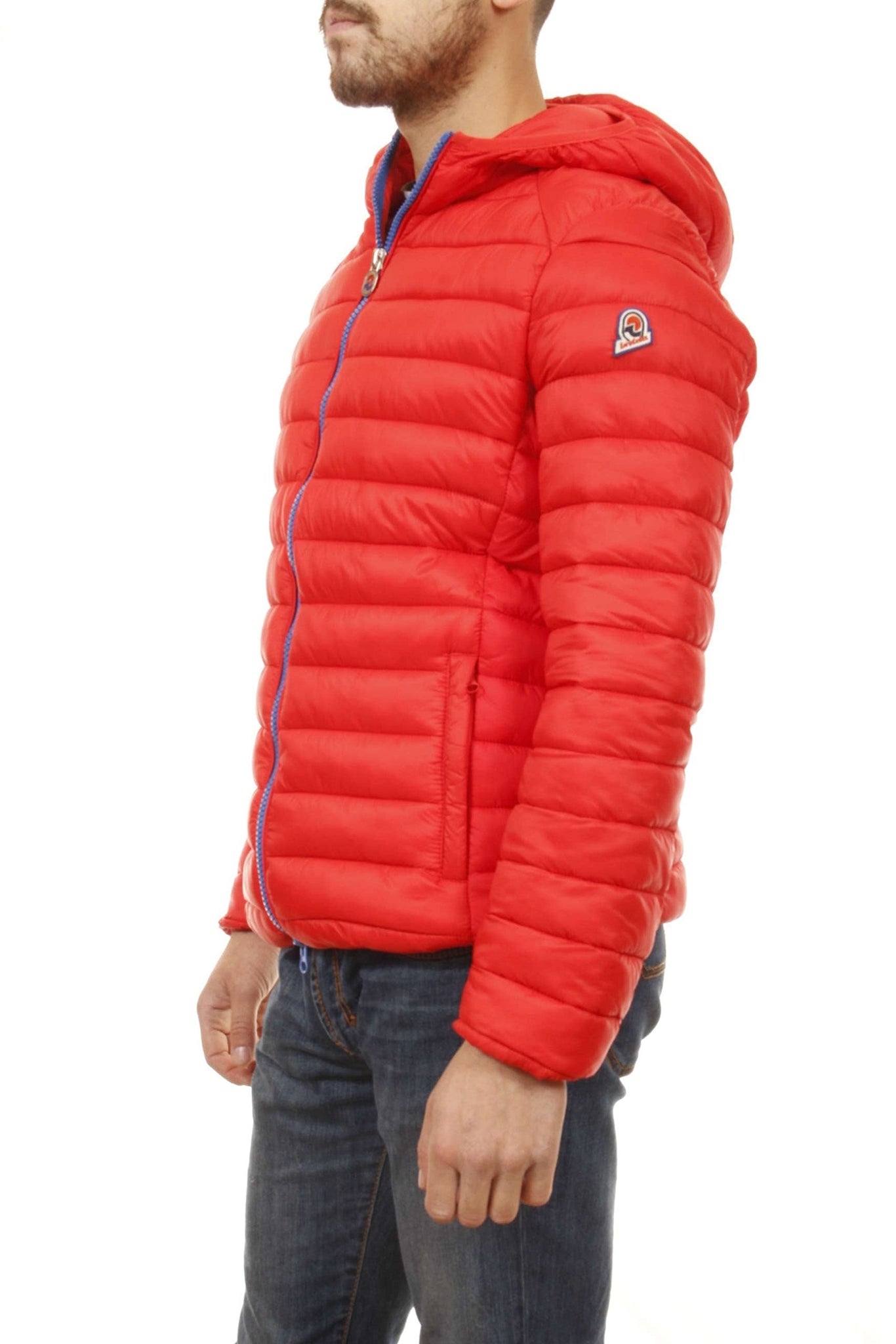 invicta Piumino Leggero Giacca con Cappuccio da Uomo Mezza