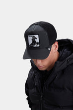 Carica l&#39;immagine nel visualizzatore di Gallery, Goorin Bros. Cappello da Baseball da Uomo The Farm Trucker in Rete per Donna, Trucker-Stallion-Black-#27195, Taglia Unica

