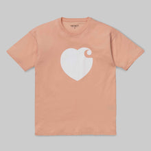 Carica l&#39;immagine nel visualizzatore di Gallery, CARHARTT WIP W&#39; S/S Hartt T-Shirt Donna Girocollo Peach Pesca
