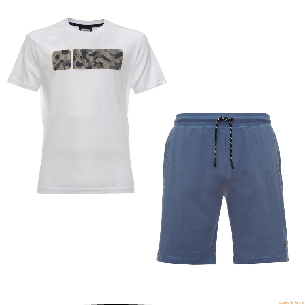 FREDDY COMPLETO COMPOSTO DA T-SHIRT CON LOGO NO-LOGO STAMPA FANTASIA