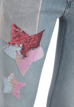 Carica l&#39;immagine nel visualizzatore di Gallery, Desigual - Girl - Jeans con Stelle da Bambina - Mori - Morillo
