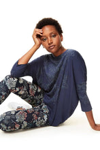 Carica l&#39;immagine nel visualizzatore di Gallery, Desigual - Donna - Maglietta blu da Donna - Deborah -
