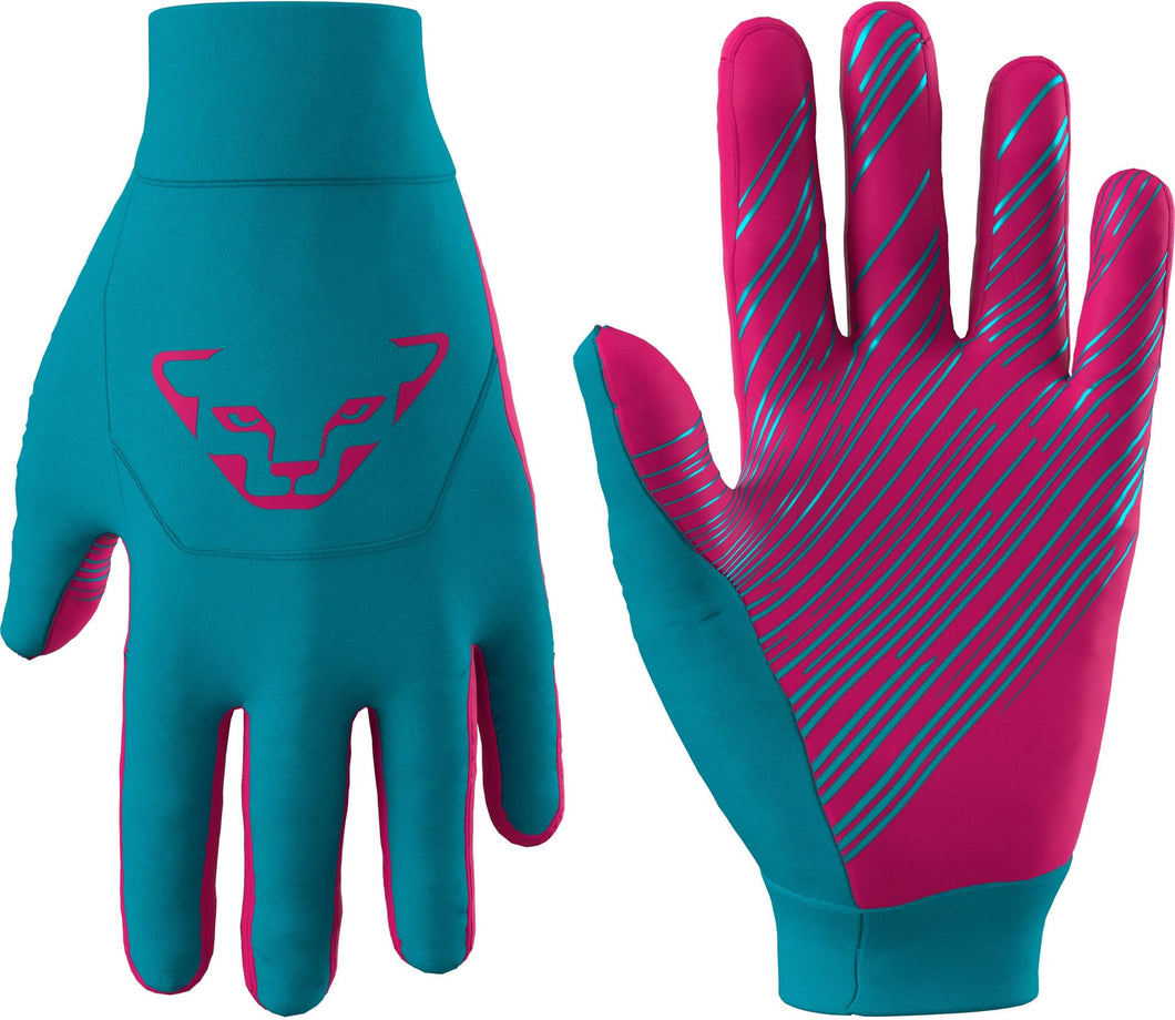 Dynafit Upcycled Thermal Guanti, Blu petrolio/Rosa Dimensione Guanto M 2022 Guanti Protezione