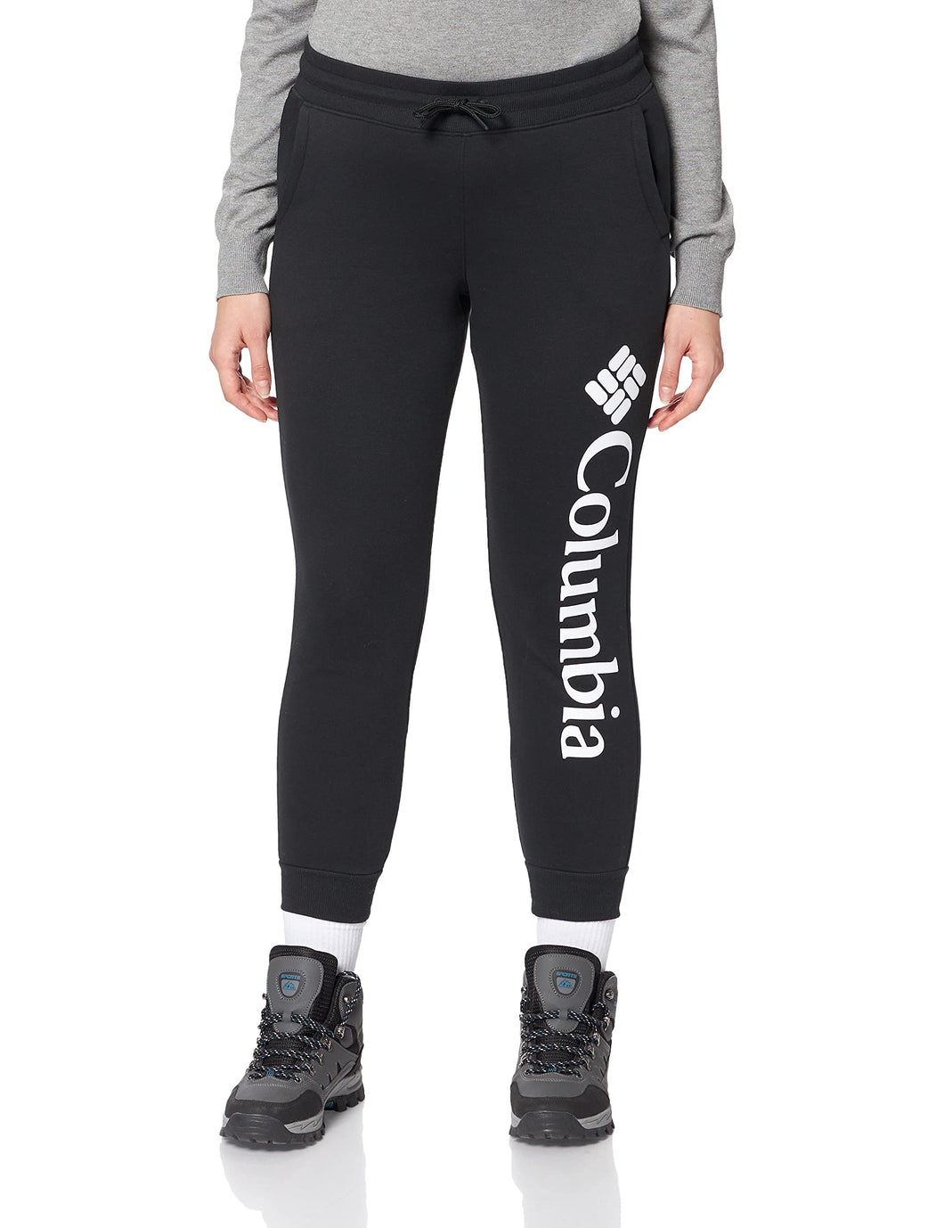 Columbia Logo, Pantaloni da Jogging in Pile, Donna