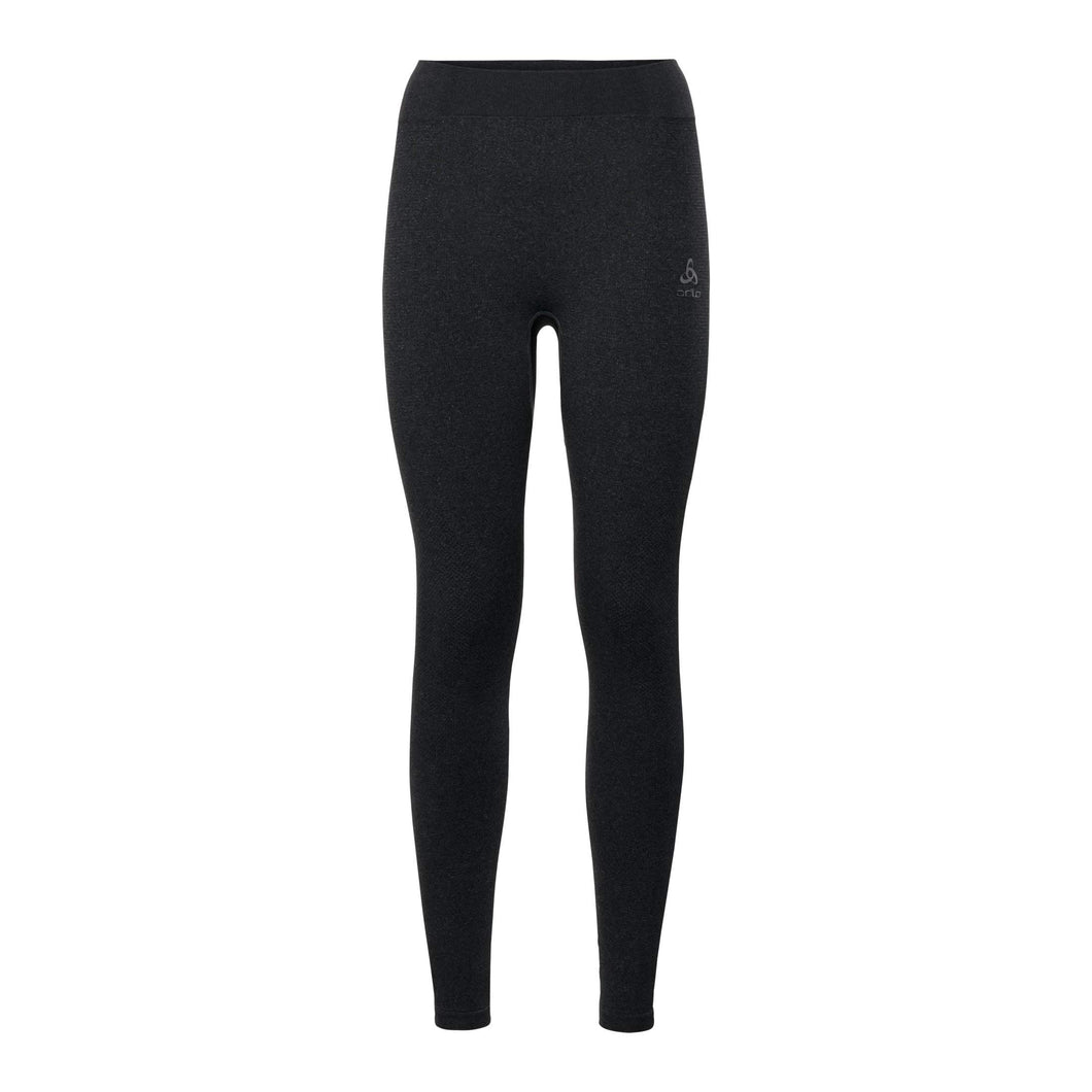 Odlo Bl Bottom Long Performance Warm - Black/Odlo Concrete Grey Intimo - Donna, Donna, Black/odlo Concrete Grey, M