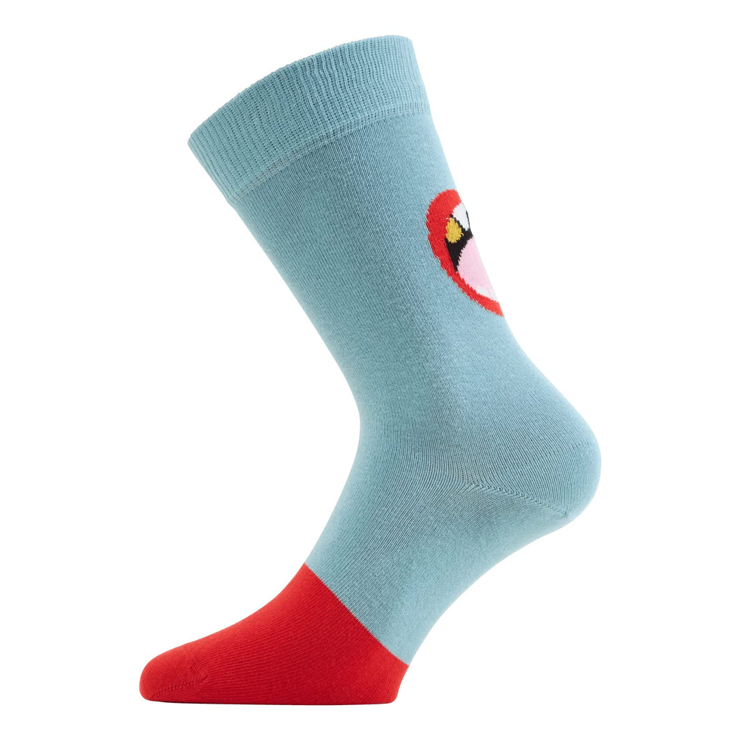 Happy Socks 3-Pack Single Ready To Mingle Socks Gift Set, Blue, Taglia Unica (Pacco da 3) Unisex