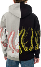 Carica l&#39;immagine nel visualizzatore di Gallery, Octopus felpa con cappuccio e cerniera zip 20W0SZ28 Multicolor
