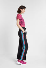 Carica l&#39;immagine nel visualizzatore di Gallery, Desigual Pantaloni Lunghi da Donna con Strisce in Lurex
