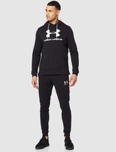Carica l&#39;immagine nel visualizzatore di Gallery, Under Armour Sportstyle Terry Logo Hoodie Felpa con Cappuccio, Uomo
