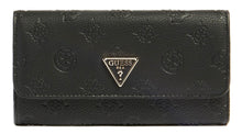 Carica l&#39;immagine nel visualizzatore di Gallery, PORTAFOGLIO DONNA GUESS D NERO SWPG8403650BLA helaina portafoglio trifold NERO ND scelta=P
