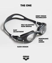 Carica l&#39;immagine nel visualizzatore di Gallery, Arena The One Occhialini Nuoto Anti-Appannamento Unisex Adulto, Occhialini Piscina con Ampie Lenti, Protezione UV, Ponte Nasale Autoregolante, Guarnizioni Orbit-Proof
