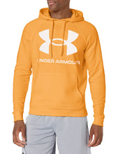 Carica l&#39;immagine nel visualizzatore di Gallery, Under Armour Felpa con Cappuccio da Uomo UA Rival Fleece Big Logo Top in Pile
