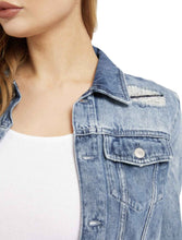 Carica l&#39;immagine nel visualizzatore di Gallery, Guess Giacca Jeans Donna Delya Trucker Denim ES22GU63 W2RN01D3Y0T STSW
